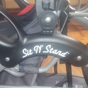 Black and Gray Stroller